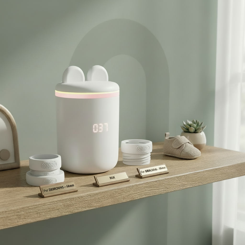 BornBL N1S — Chauffe-biberon portable de voyage