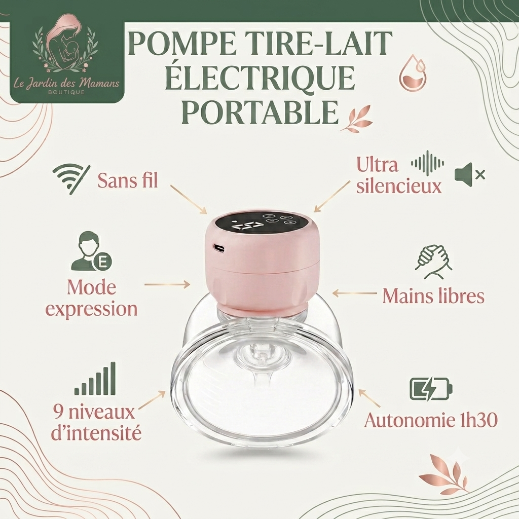 Tire-lait électrique portable Essentiel — petit prix
