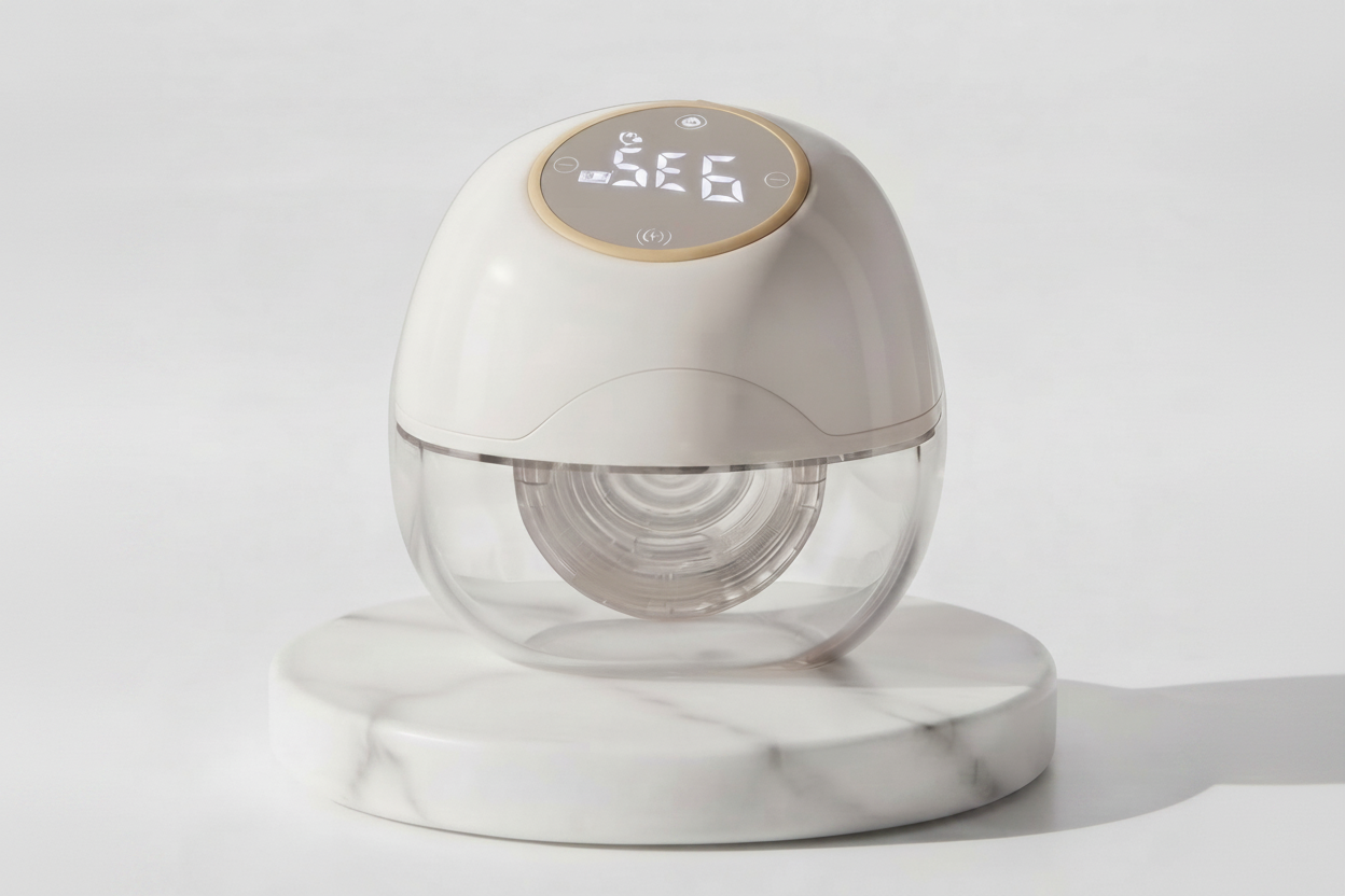 Tire-lait électrique portable écran LED — 3 modes, 9 niveaux, silencieux
